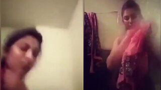 Very shy Bhabhi showing her pussy in video call finally!