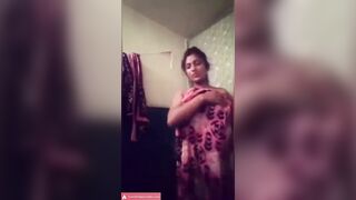 Very shy Bhabhi showing her pussy in video call finally!