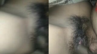 हिवाळ्यात ब्लॅंकेटच्या आत झाले पती-पत्नीच्या केसाळ लंड आणि पुच्चीचे मिलन