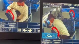 मेरठ मेट्रोमध्ये झवाड्या गर्लफ्रेंडचा बॉयफ्रेंड सोबतचा झाला सीसीटीव्ही वायरल